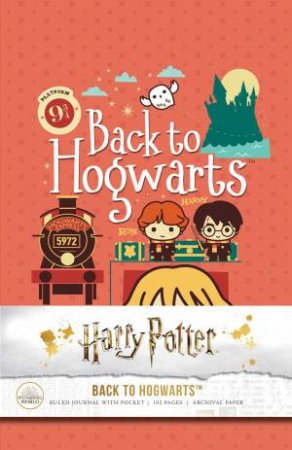 Harry Potter: Back To Hogwarts Hardcover Ruled Journal by Various