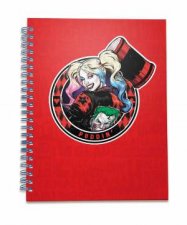 DC Comics Harley Quinn Spiral Notebook