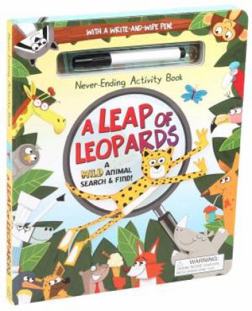 Never-Ending Activity Book: A Leap of Leopards by Alex Patrick
