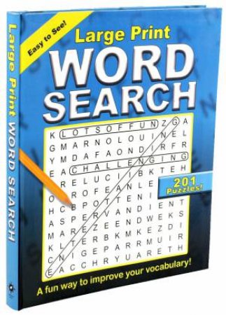 Large Print Word Search by Editors of Portable Press