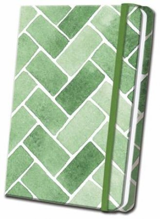 Green Tile Linen Journal by Editors of Thunder Bay Press
