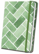 Green Tile Linen Journal