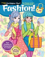 The Manga Artists Coloring Book Fashion