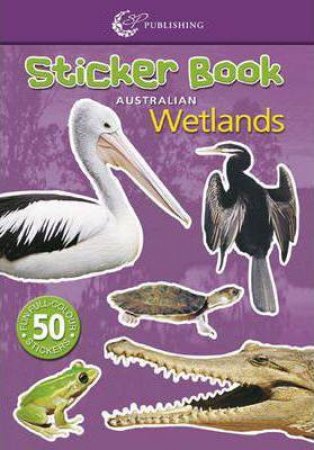 Australian Wetlands Mini Sticker Book by Steve Parish