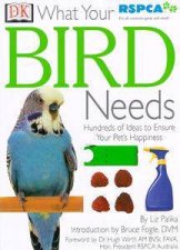 RSPCA What Your Bird Needs
