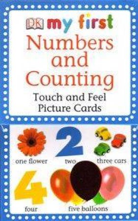 Numbers & Counting: My First Touch and Feel Flashcards by Dorling Kindersley