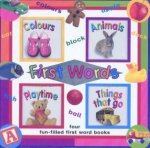 First Words Four FunFilled First Word Books