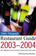 Daily Telegraph Restaurant Guide 20032004