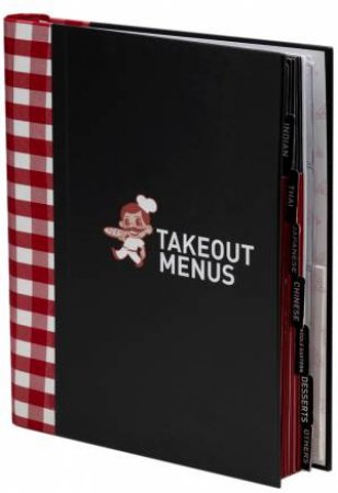 Take Out Menu Holder: Italian Style by Stationery