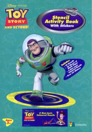 Toy Story Stencil Activity Book by Unknown