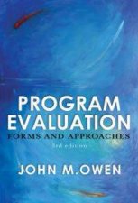 Program Evaluation Forms And Approaches  3rd Edition