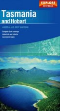 Explore Australia Road Map Tasmania  Hobart