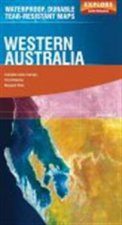 Explore Australia Road Polyart Map Western Australia