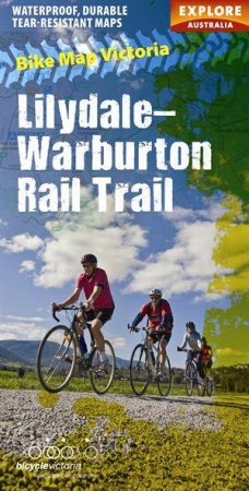 Lilydale-Warburton Rail Trail Bike Map by Bicycle Victoria