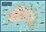 Australia Illustrated Map