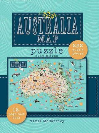 Australia Map Puzzle by Tania McCartney