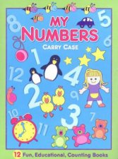 My Numbers Carry Case 12 Fun Educational Counting Books
