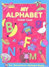 My Alphabet Carry Case 12 Fun Educational Alphabet Books