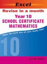 Excel Revise In A Month Year 10 School Certificate Maths