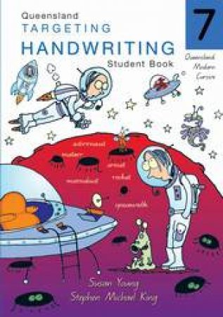 QLD Targeting Handwriting Student Book - Year 7 by Jane & Young Pinsker