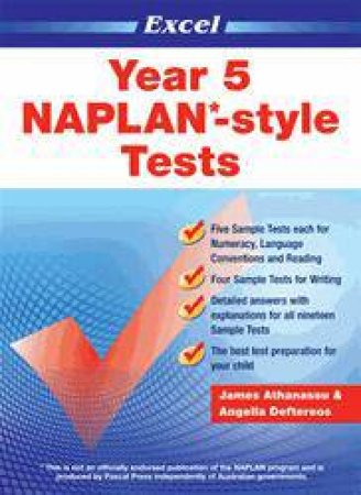 NAPLAN* Style Tests Year 5 by Athanasou & Deftereos
