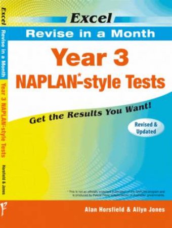 Excel Revise in a Month - Year 3 NAPLAN*- Style Tests