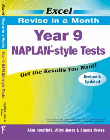 Excel Revise in a Month - Year 9 NAPLAN*- Style Tests