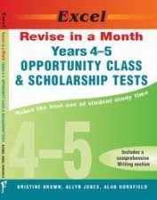 Excel Revise In A Month Years 45 Opportunity Class And Scholarship Tests