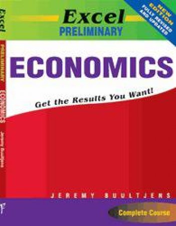 Excel Preliminary - Economics by Jeremy Buultjens