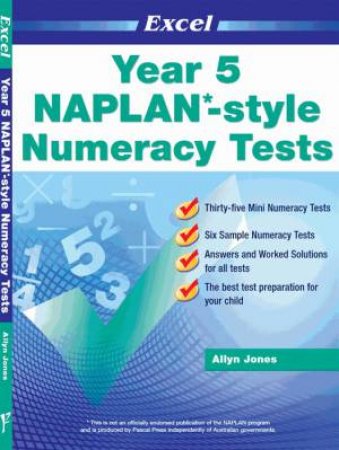 NAPLAN* Style Numeracy Tests Year 5 by Allyn Jones