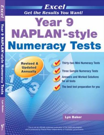 NAPLAN* Style Numeracy Tests Year 9 by Baker