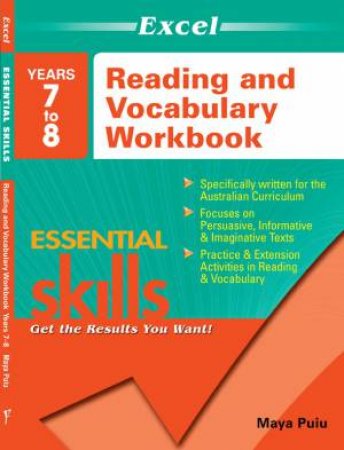Excel Essential Skills: Reading & Vocabulary Yr 7 - 8 by Various