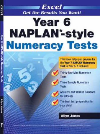 NAPLAN* Style Numeracy Tests Year 6 by Allyn Jones