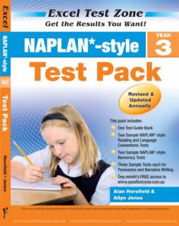 NAPLAN* Style Year 3 Test Pack by Alan Horsfield & Allyn Jones