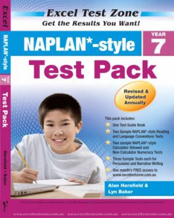 NAPLAN* Style Year 7 Test Pack by Alan Horsfield & Lyn Baker