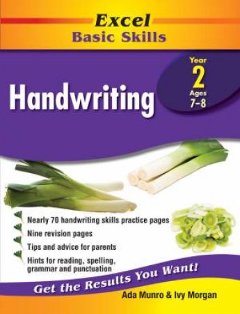 Excel Basic Skills Handwriting: Year 2