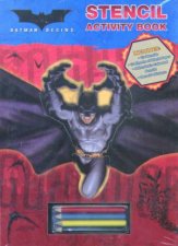 Batman Begins Stencil Activity Book