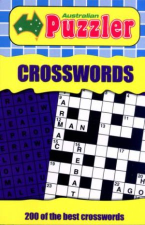Australian Puzzler: Crosswords by Unknown