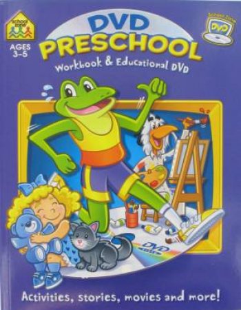 School Zone DVD Workbook: Preschool (Ages 3-5) by Various