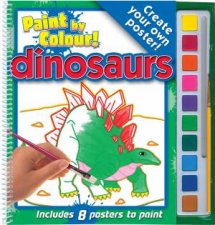Paint By Colour Dinosaurs