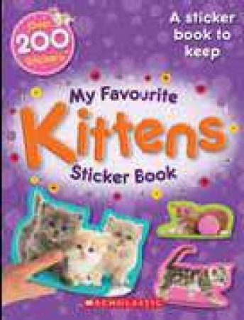 My Favourite Kittens Sticker Book by Christiane Gunzi