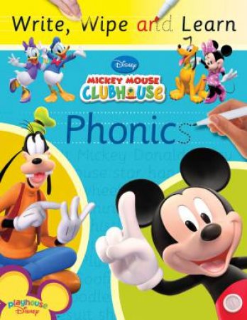Playhouse Disney: Write, Wipe & Learn - Phonics by Various