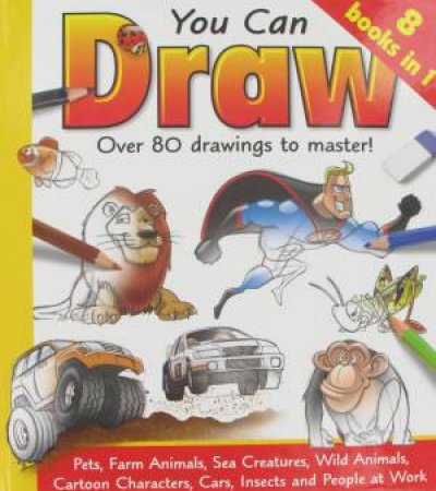 You Can Draw, 8 Books In 1 by Various