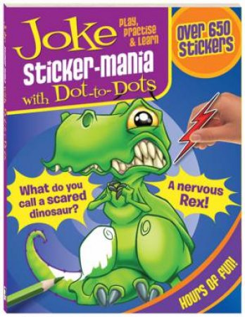 Sticker Mania: Joke Mania With Dot to Dots by Various