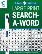 Large Print Puzzles With Pen Search a Word 2