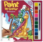 Paint By Colour Dinosaurs