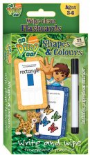 Nickelodeon Wipe Clean Flashcards Diego Shapes  Colours
