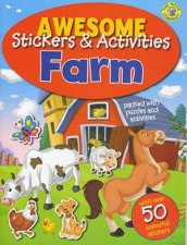 Awesome Stickers and Activities Farm