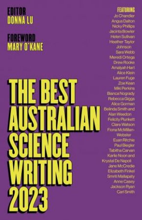 The Best Australian Science Writing 2023 by Donna Lu