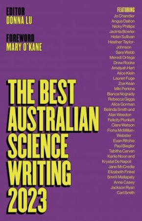 The Best Australian Science Writing 2023 by Donna Lu